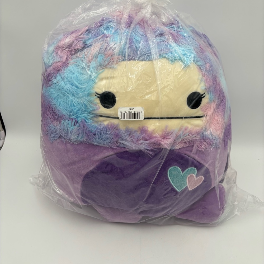 Squishmallows Eden The Purple Bigfoot Plush Ultimate Soft Stuffed Toy